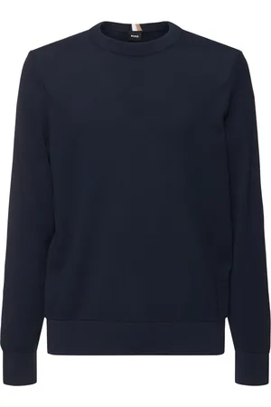HUGO BOSS Suéter De Punto De Algodón