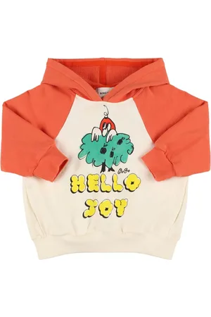 Bobo Choses Sudadera De Algodón Estampada Con Capucha