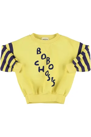 Bobo Choses Sudadera De Algodón Estampada