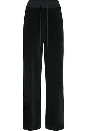 Balenciaga Pantalones De Jersey De Terciopelo De Algodón