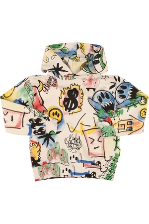 BARROW Sudadera De Algodón Estampada Con Capucha