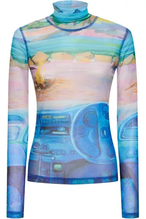 J.W.Anderson Top De Techno Con Cuello Vuelto