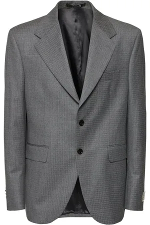 Lc23 Blazer De Ripstop De Lana