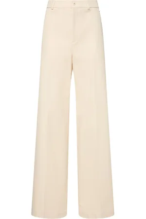 Moncler Pantalones De Gabardina De Algodón