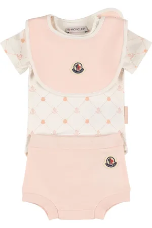 Moncler Set De Algodón Estampado