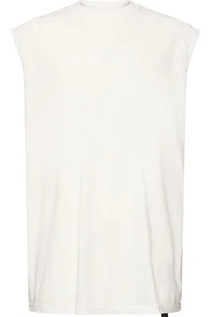Rick Owens Tank Top De Algodón