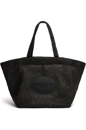 Alexander Wang Bolso Xl Punch Efecto Rafia
