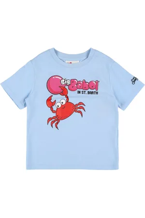 MC2 SAINT BARTH Camiseta De Algodón Estampado