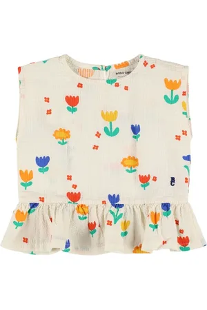 Bobo Choses Top De Muselina De Algodón Estampado