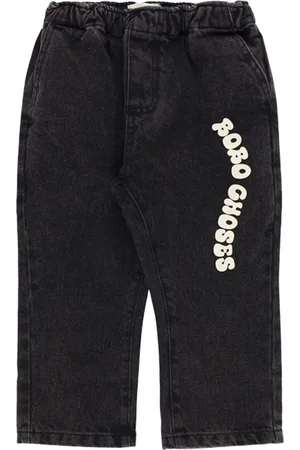 Bobo Choses Pantalones De Denim De Algodón Estampados
