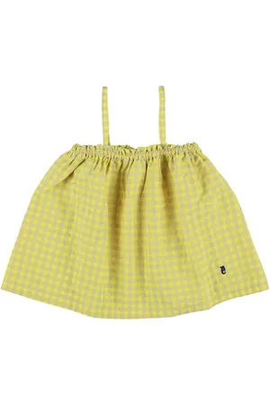 Bobo Choses Top De Algodón Con Cuadros