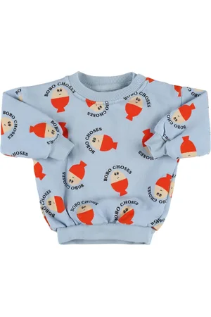 Bobo Choses Sudadera De Algodón Estampada