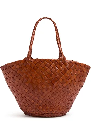 Dragon Diffusion Bolso Tote Egola De Piel Trenzada A Mano