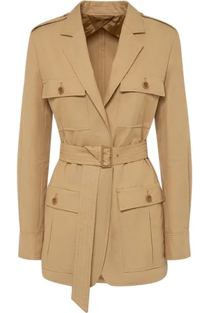 Max Mara Chaqueta Larga De Lona