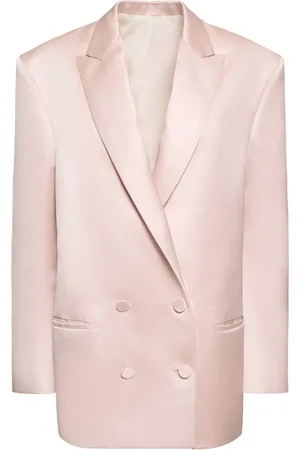 Serafini Blazer Cruzado De Algodón