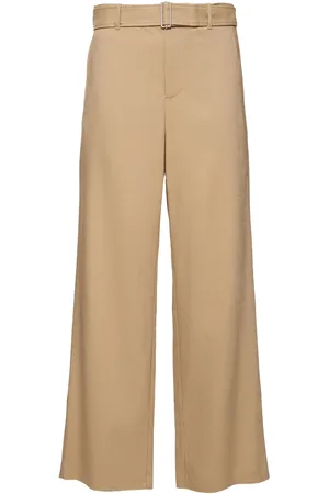 Msgm Pantalones De Mezcla De Viscosa