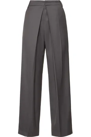 Low Classic Pantalones Anchos De Lana