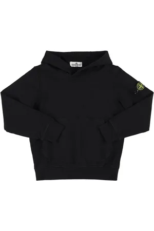 Stone Island Sudadera De Jersey De Algodón Con Capucha