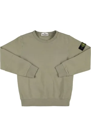 Stone Island Sudadera De Algodón Jersey