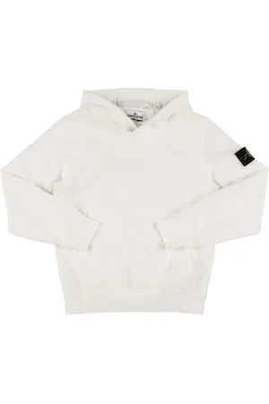 Stone Island Sudadera De Jersey De Algodón Con Capucha