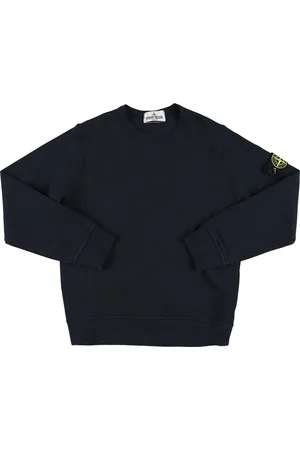 Stone Island Sudadera De Algodón Jersey