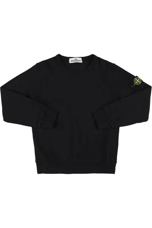 Stone Island Sudadera De Algodón Jersey