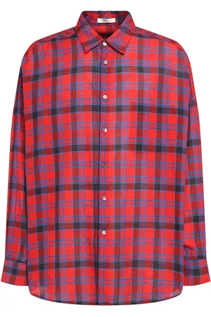 The Row Camisa De Algodón A Cuadros