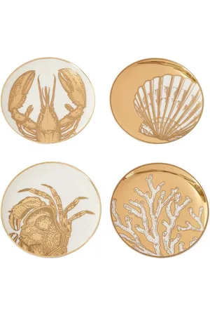 Jonathan Adler Juego De 4 Posavasos Maritime