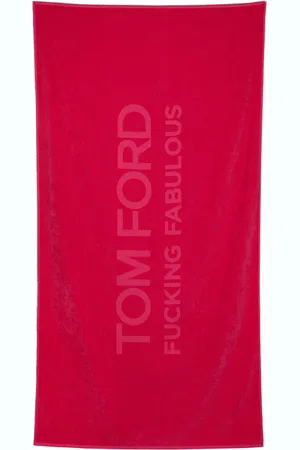 Tom Ford Toalla De Playa "fabulous" De Algodón