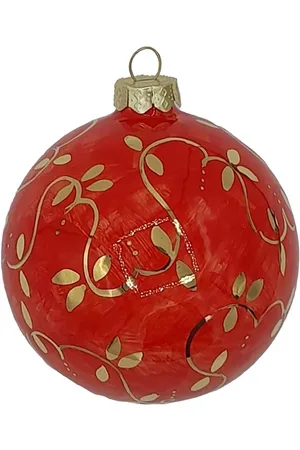 Les-Ottomans Bola De Navidad Pintada A Mano