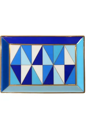 Jonathan Adler Bandeja Rectangular Sorrento De Porcelana