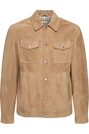 Brunello Cucinelli Chaqueta De Ante