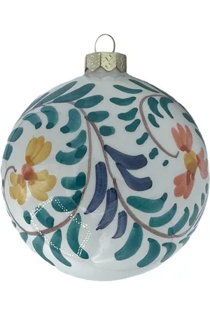 Les-Ottomans Esfera De Navidad Pintada A Mano