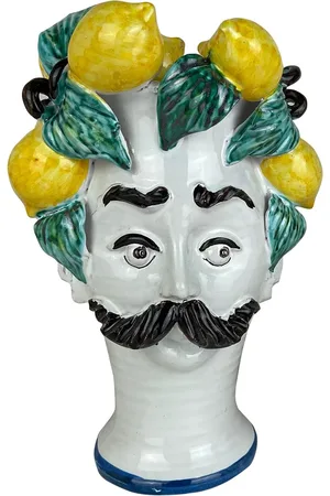 Les-Ottomans Florero Pintada A Mano