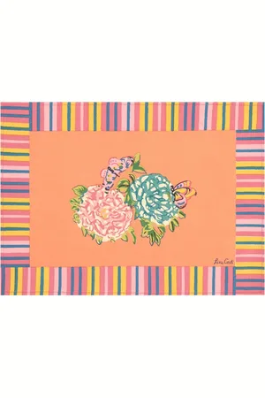 LISA CORTI Set De 2 Manteles Kandem Queen Peach