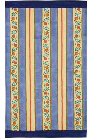 LISA CORTI Colcha Varanasi Stripes Pervinch Junior