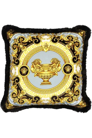 VERSACE Cojín La Coupe Des Dieux De Algodón