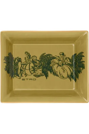 Etro Bandeja Portaobjetos De Porcelana