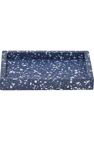 THE CONRAN SHOP Bandeja De Escritorio Blue Terrazzo