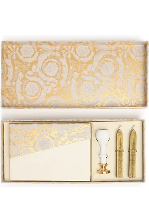 VERSACE Set Barocco De Sellos Y Papel