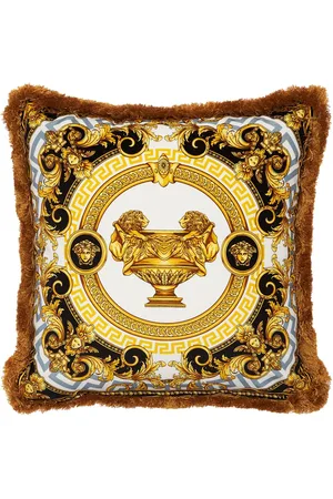 VERSACE Cojín La Coupe Des Dieux De Algodón