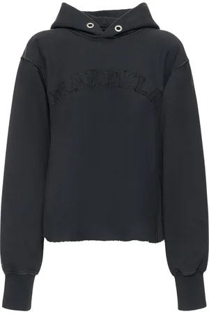 Maison Margiela Sudadera Corta De Jersey Con Logo
