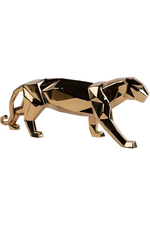 LLADRÒ Figura Decorativa Golden Panther
