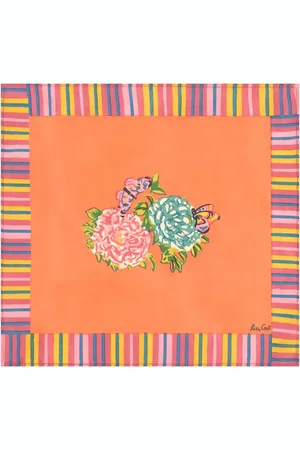 LISA CORTI Set De 4 Servilletas Kandem Queen Peach