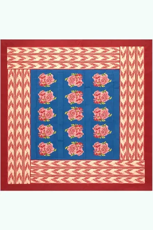 LISA CORTI Mantelito Nina Rose Blue