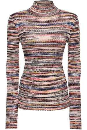 Missoni Suéter De Punto De Viscosa Con Cuello Alto