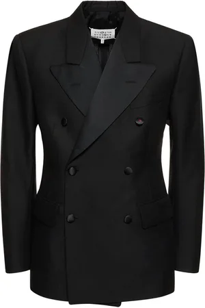 Maison Margiela Blazer Cruzado De Lana