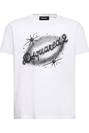 Dsquared2 Camiseta De Jersey De Algodón Con Logo