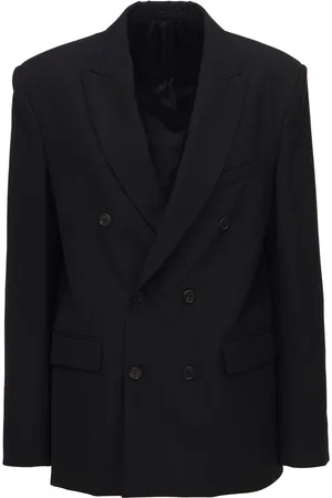WARDROBE.NYC Blazer Cruzado De Lana