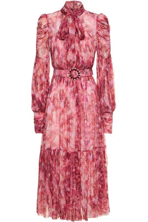 ZIMMERMANN Vestido Largo Con Cuello Que Se Ata